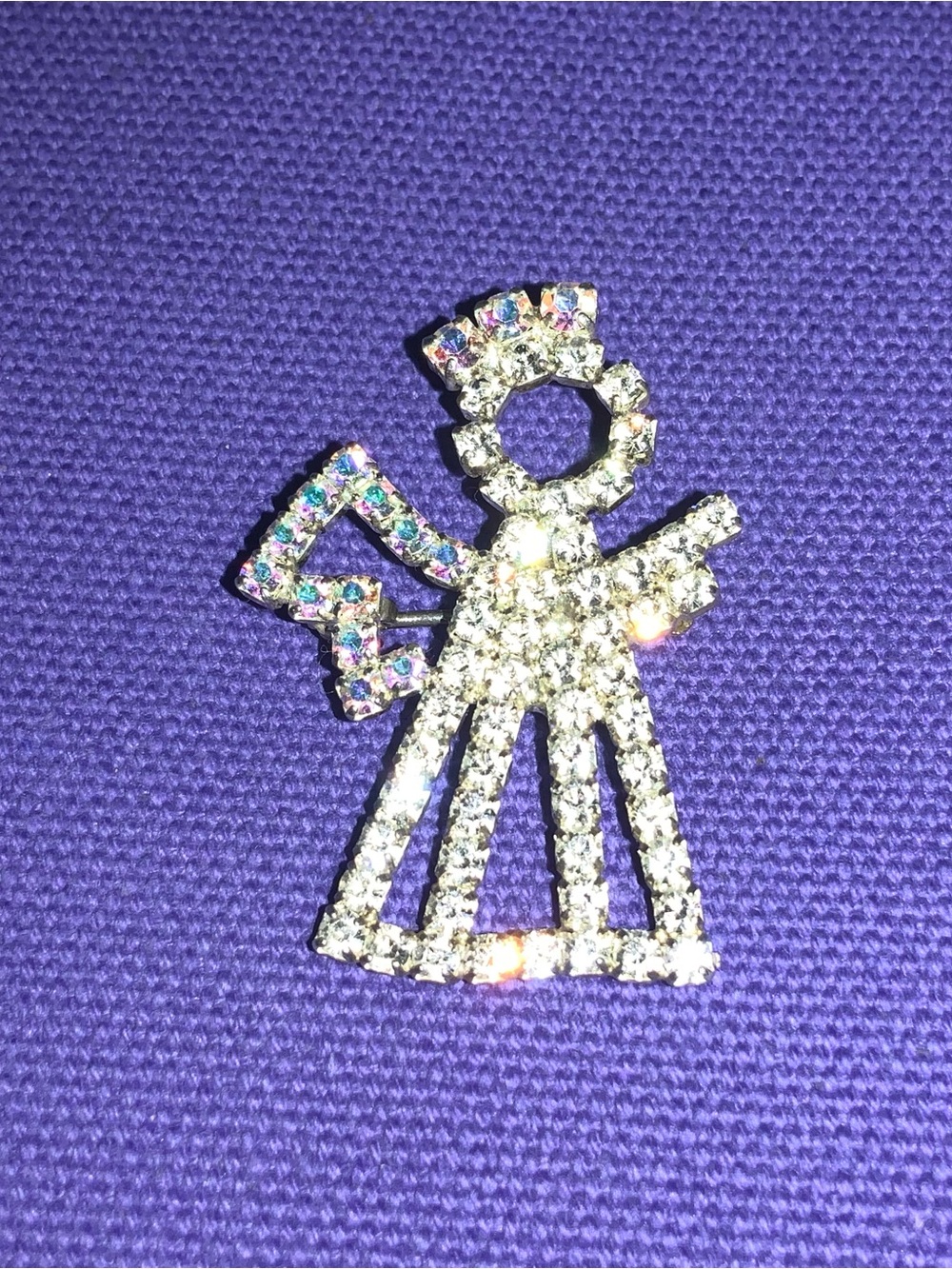 Vintage Eisenburg  Angle Brooch